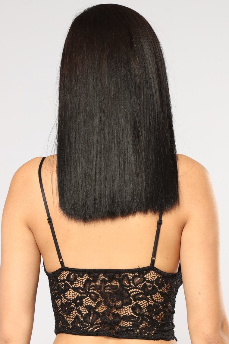 Dahlia Lace Bralette - Noir