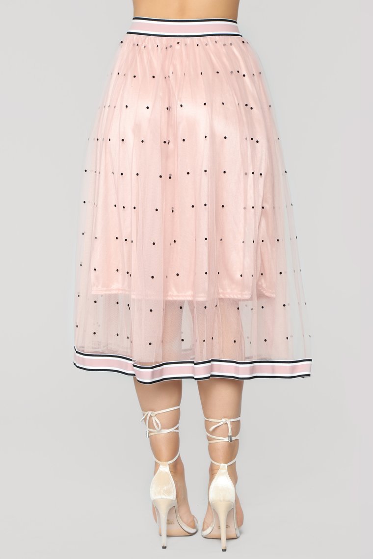 Semira Midi Skirt - Mauve