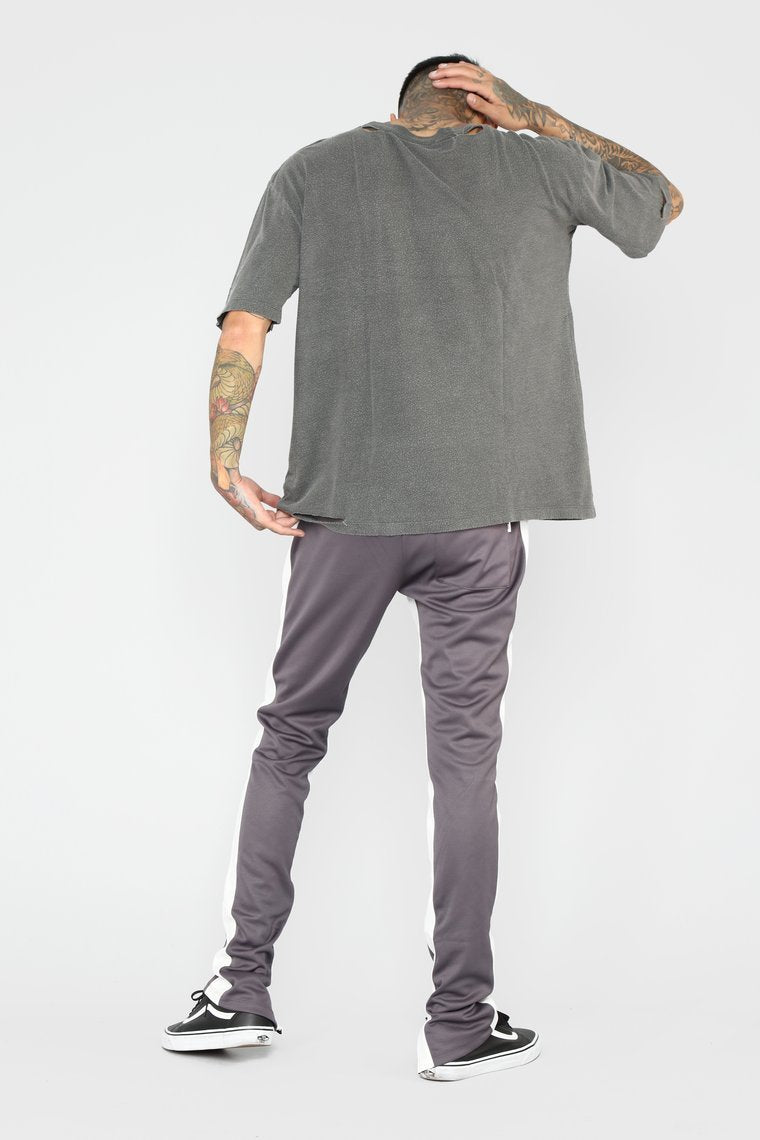 Concord Track Pants - Charcoal