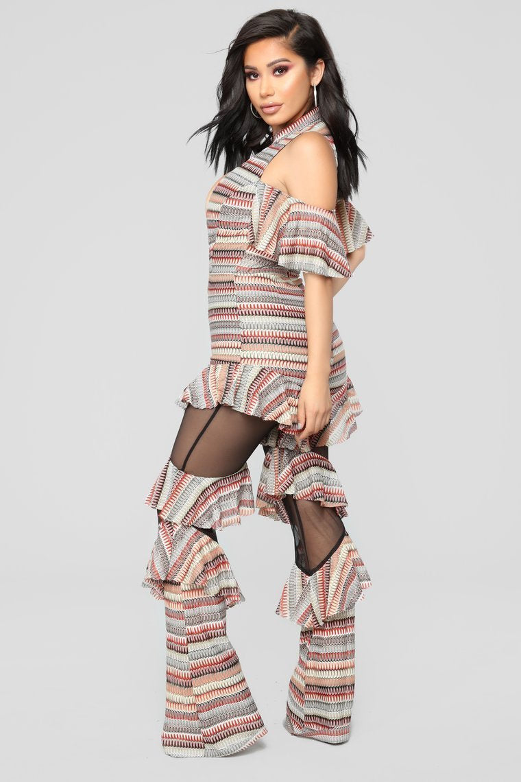 What Happens In Vegas Jumpsuit - Multi