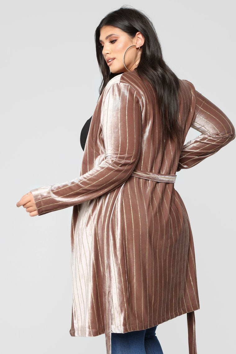 Strut My Stuff Duster - Mauve