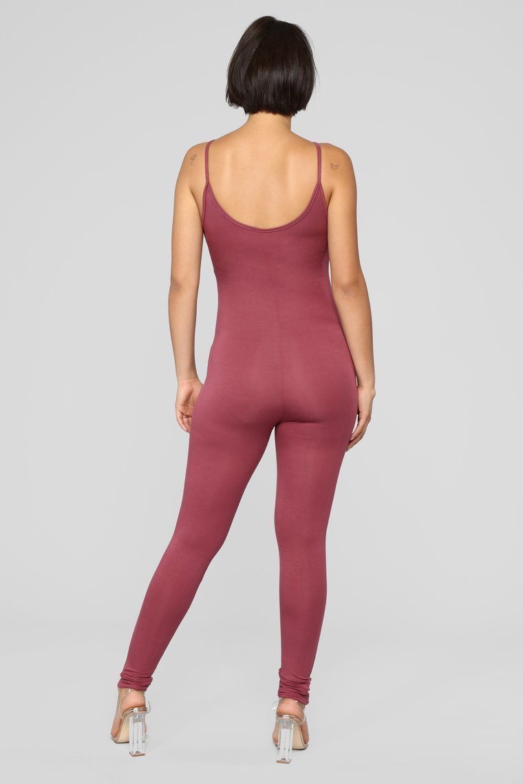 Nova Season Jumpsuit - Marsala