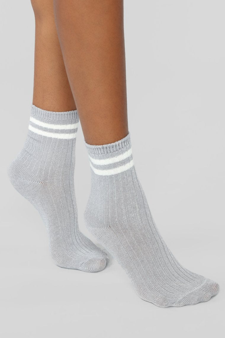 Part Of The Crew Socks - Grey