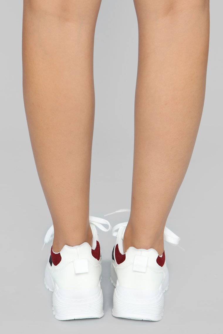 Won't Go Home Without You Sneaker - Black/Combo