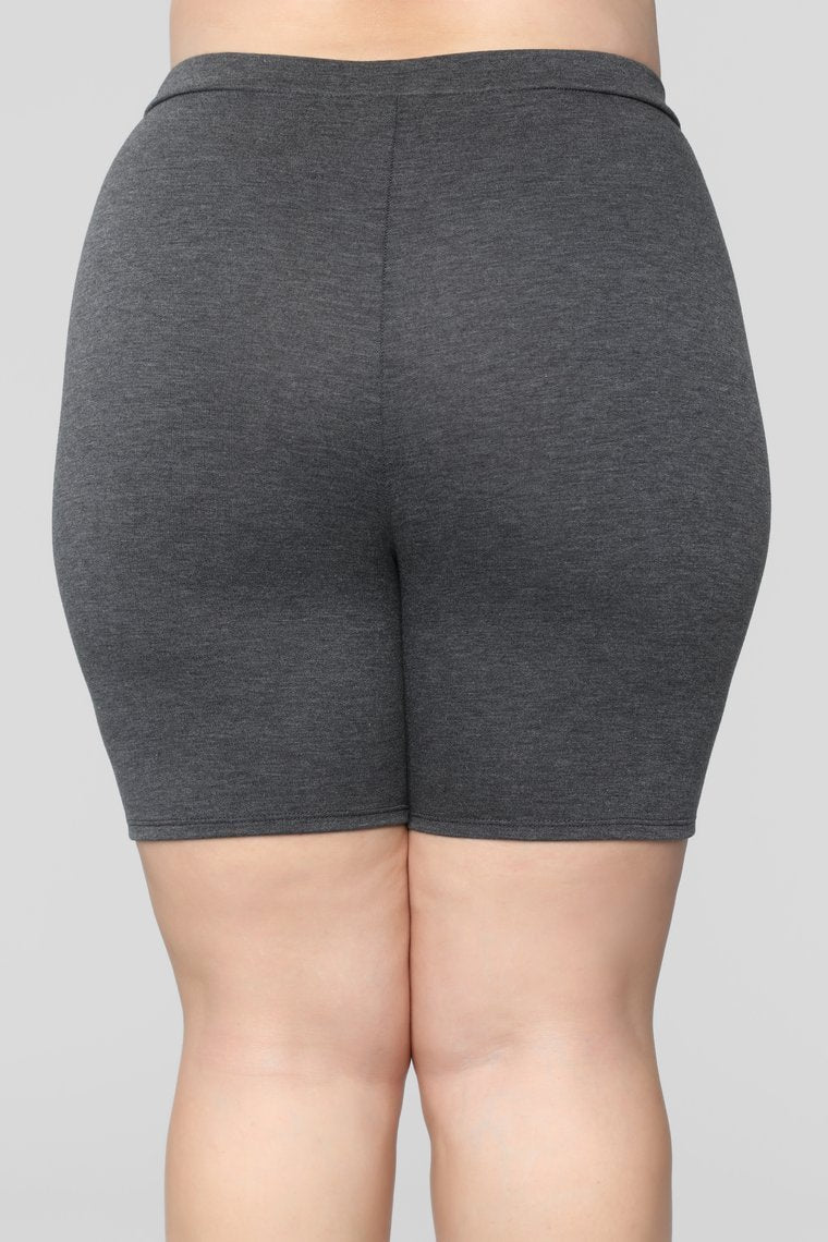 Chicago Short Set - Charcoal