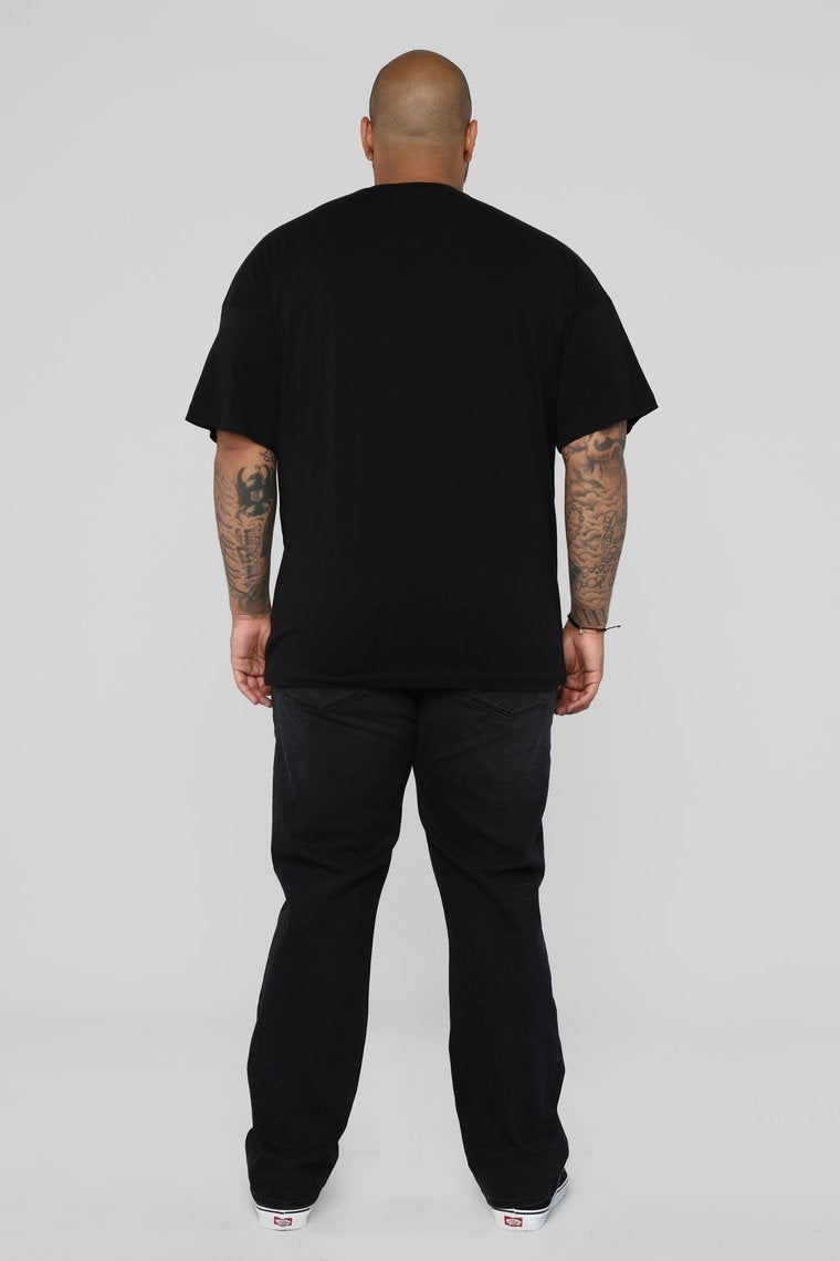 Essential Oversize Tee - Black