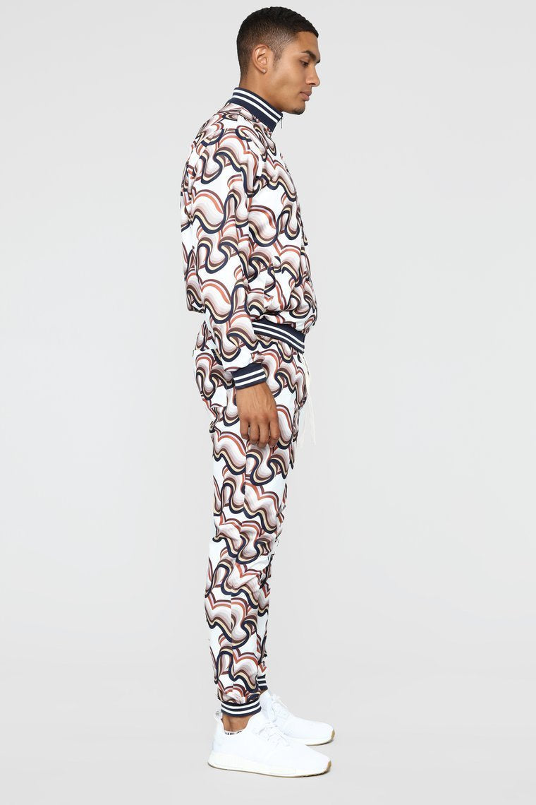 All About The Waves Joggers - Multi