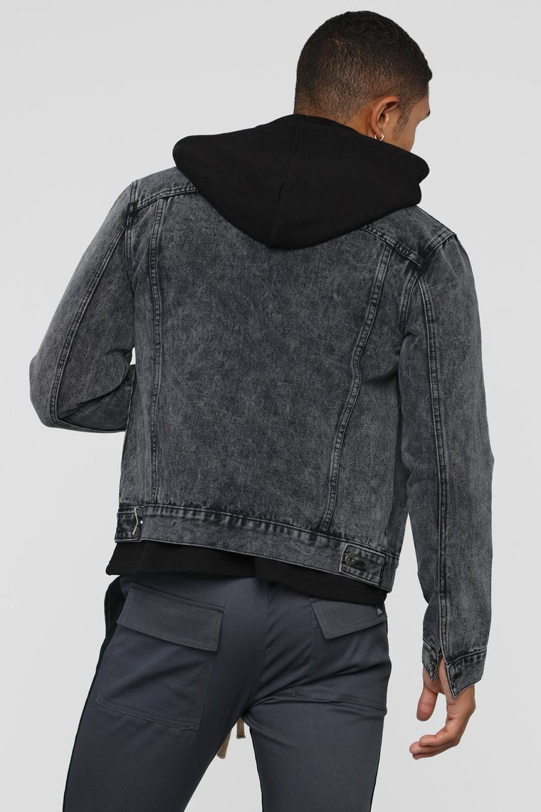 Evan Denim Jacket - Black