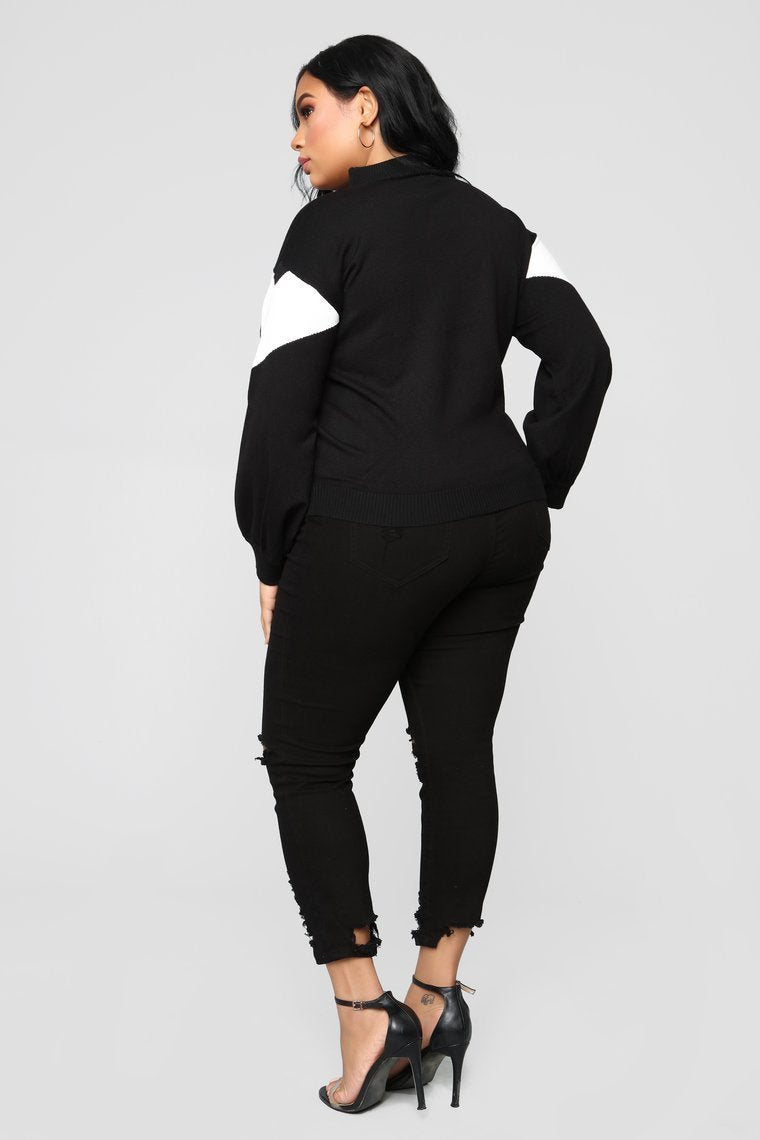 Pull Up Pull - Noir / Ivoire