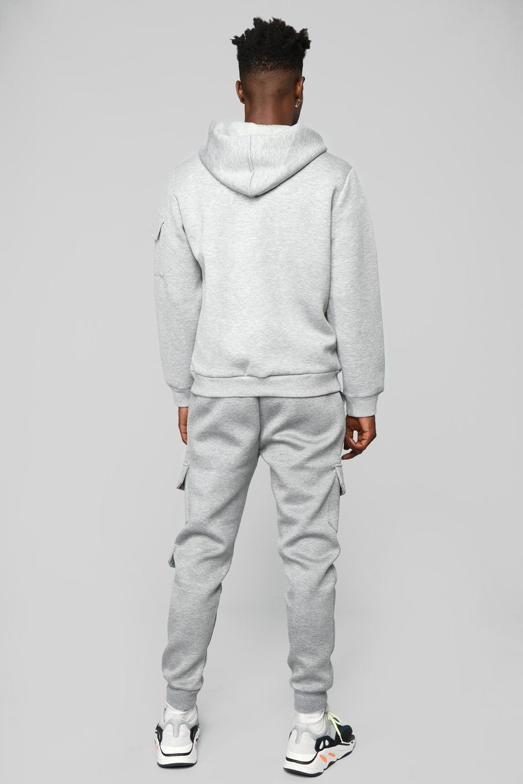 Winson Full Zip Hoodie - Grey