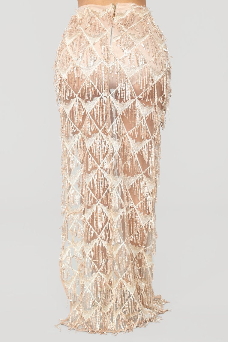 Ensemble de paillettes brillantes de diamants - Or rose