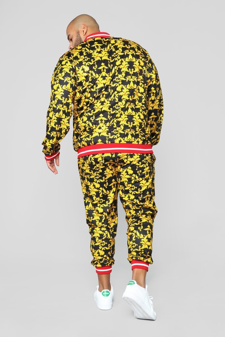 Keep Talkin' Joggers - Black/Gold