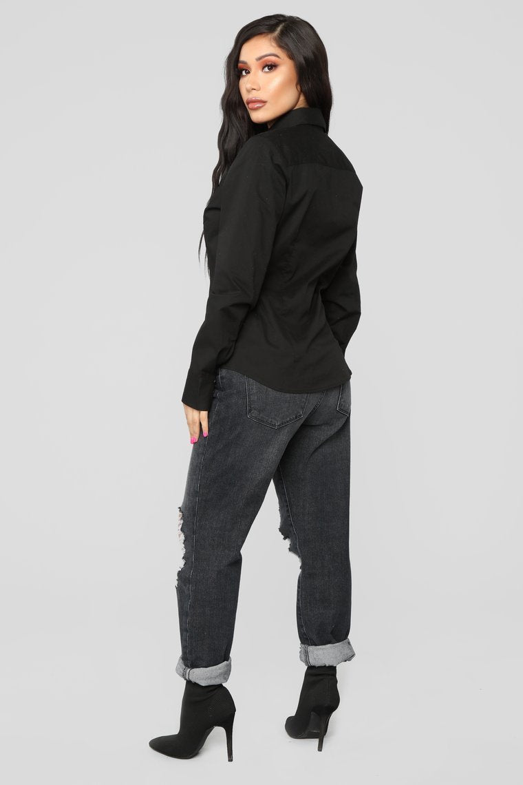 Treat You Better Shirt - Black