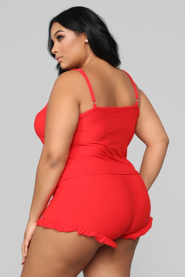In Your Dreams PJ Set - Red
