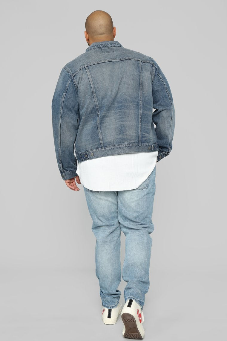 Atrox Denim Jacket - Dark Wash