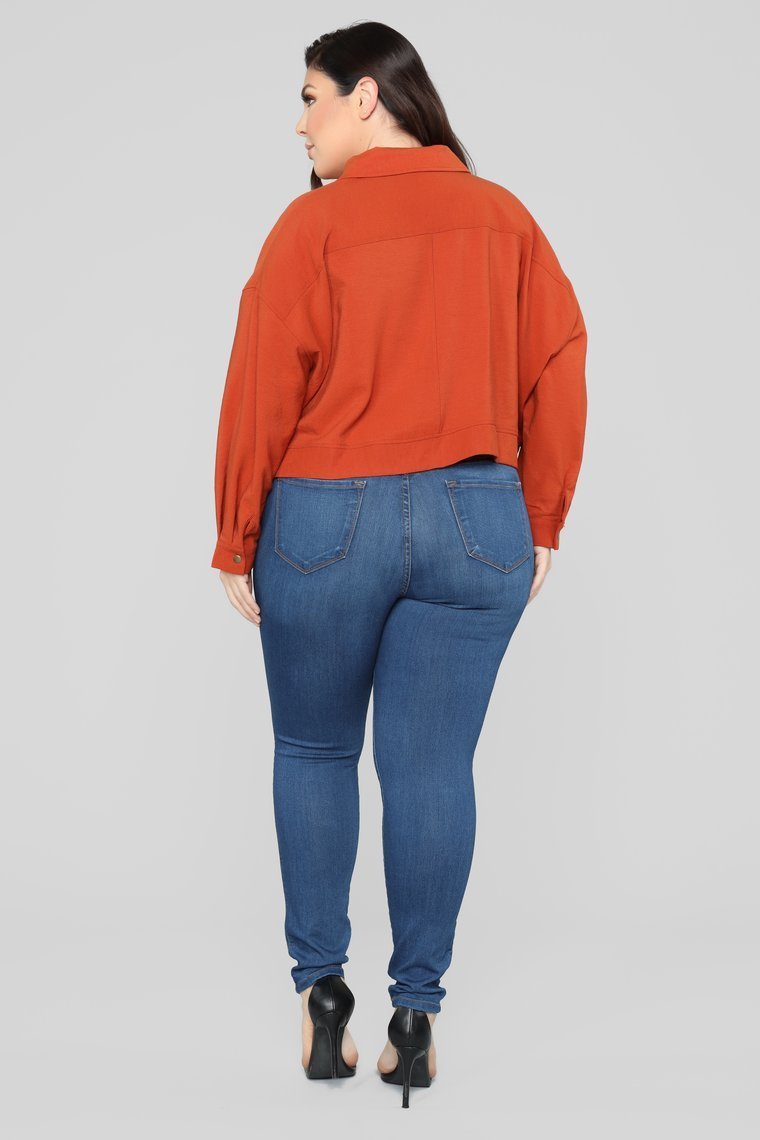 Veste courte Had Me At Hello - Rouille