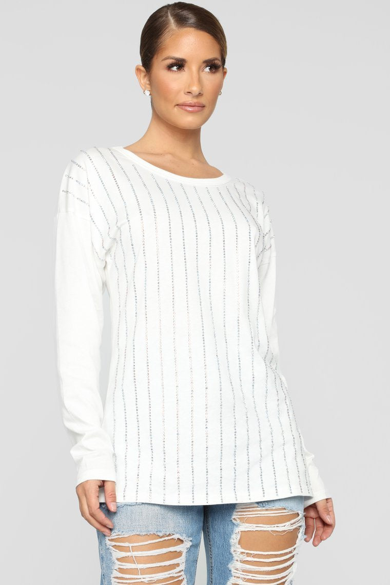High Standards Tunic Top - White