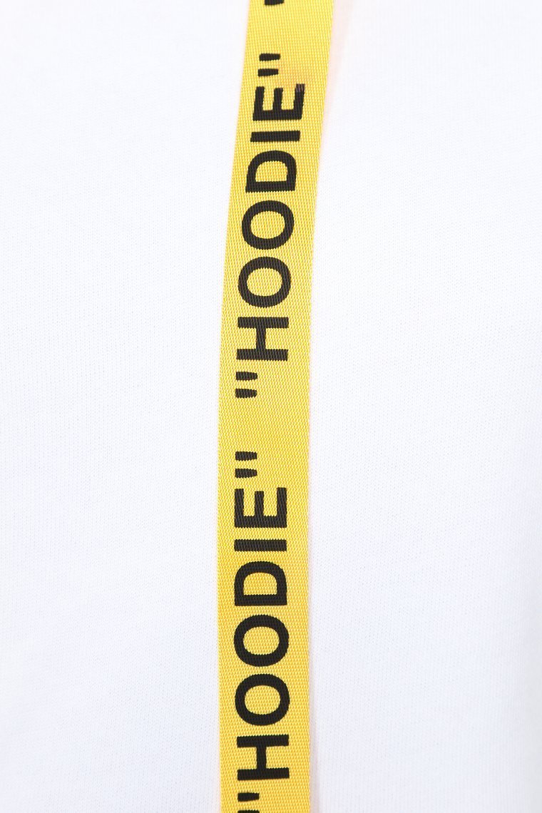 Statement Hoodie - White