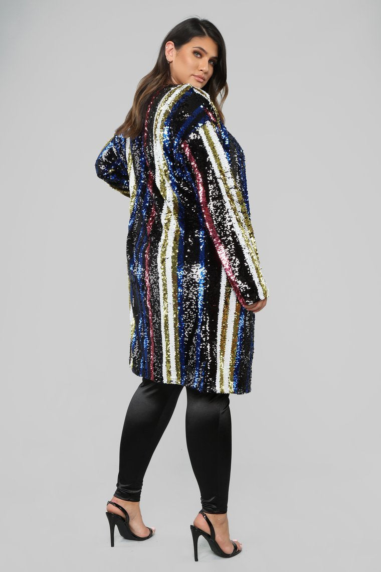 Long Overdue Duster - Multi