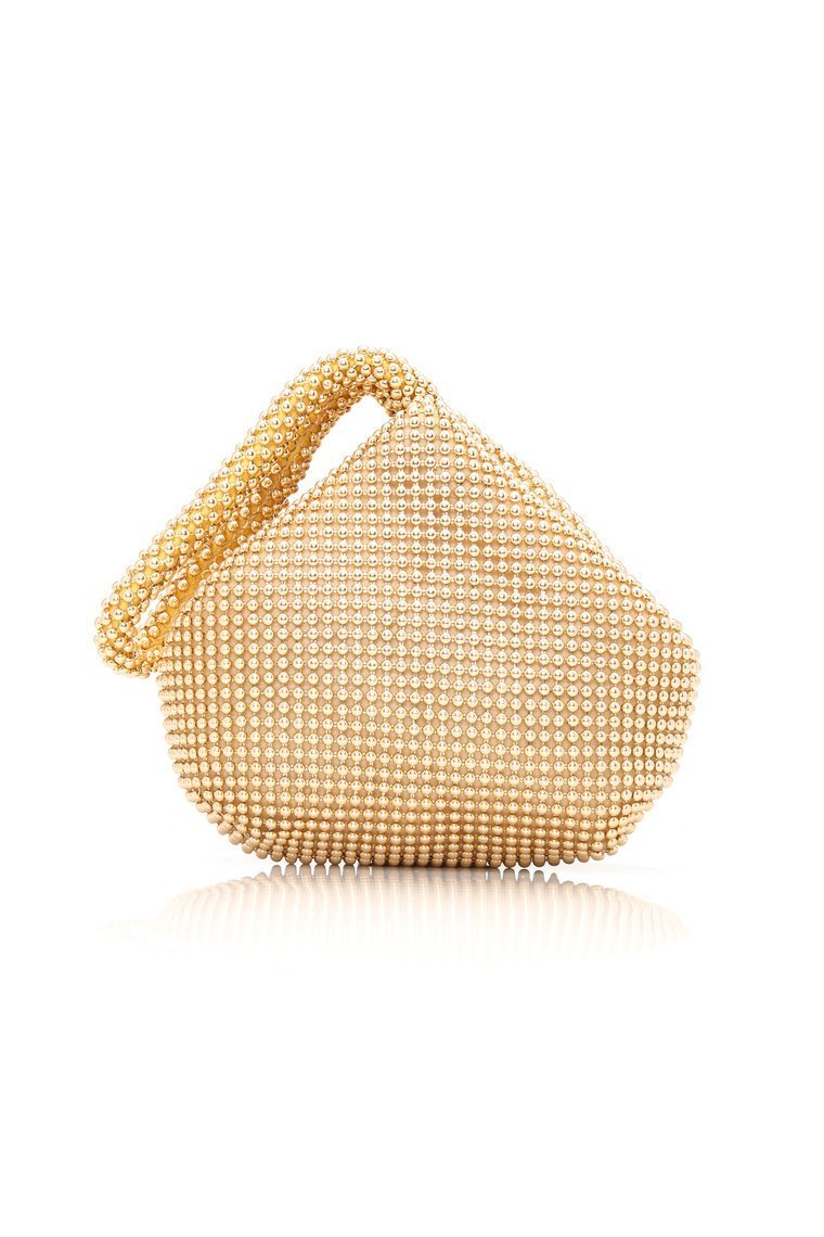 Kimmie Rhinestone Pouchbag - Gold