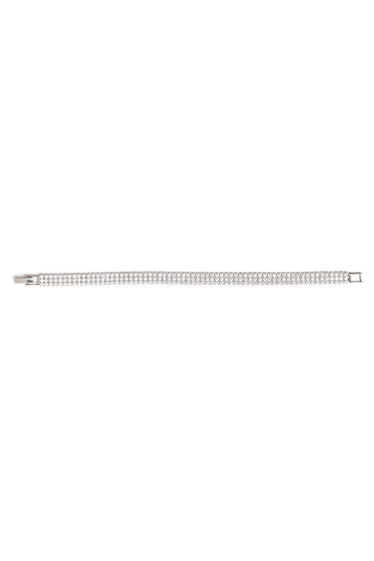 Front Rows Bracelet - Silver
