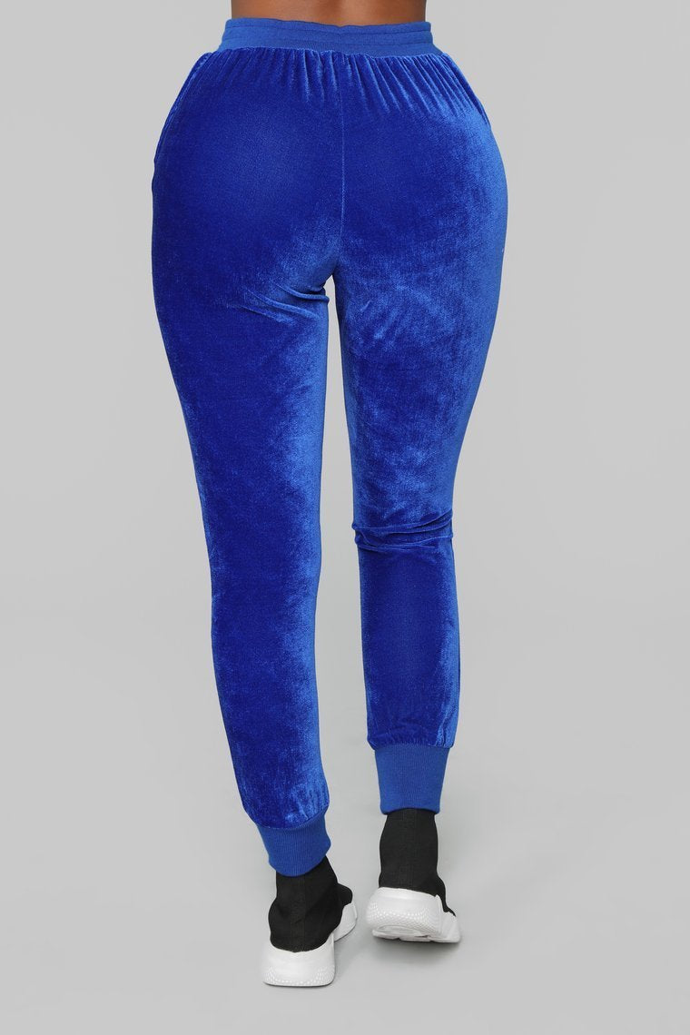 The OG Velvet Lounge Set - Royal Blue
