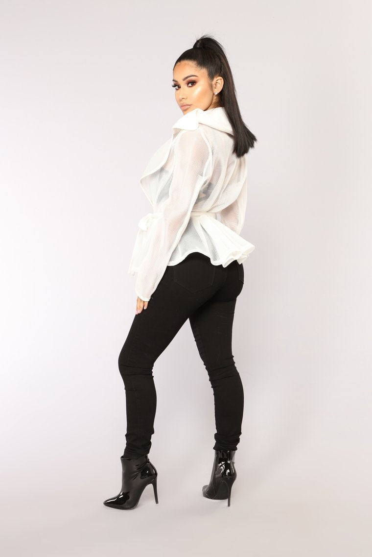 No Competition Jacket - White