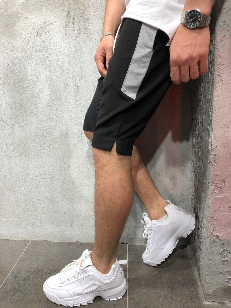 CEINTURE ET CORDON SHORT RAYÉ 3865