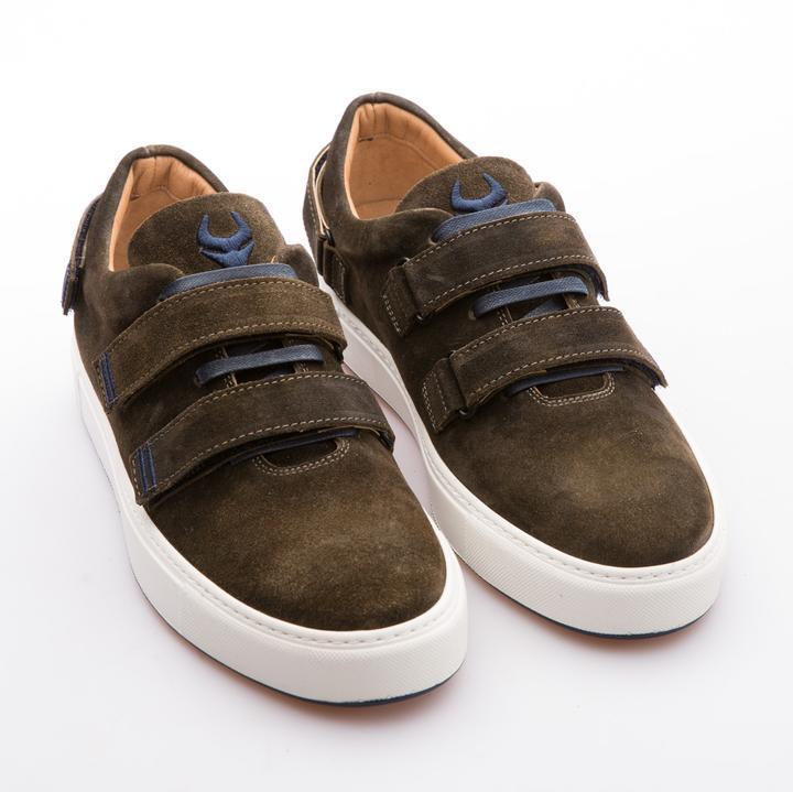 CAIN - KHAKI - WAXY SUEDE