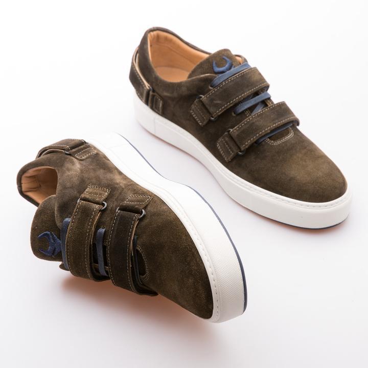 CAIN - KHAKI - WAXY SUEDE