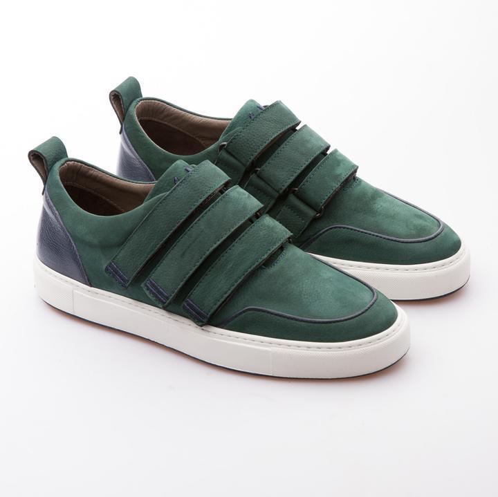 DAX - DUCK GREEN - CALF NUBUCK