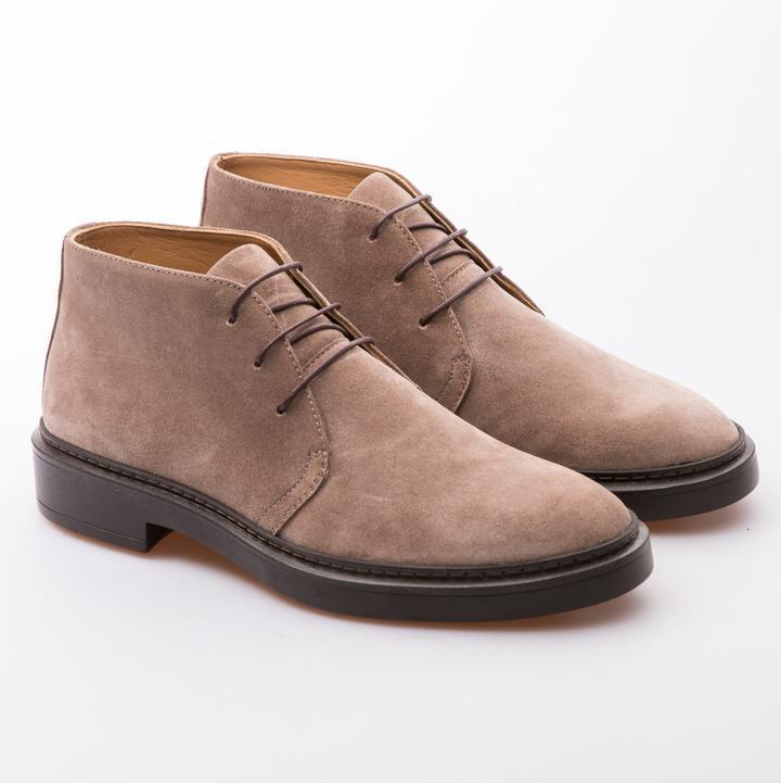 ANDREW - MINK - WAXY SUEDE