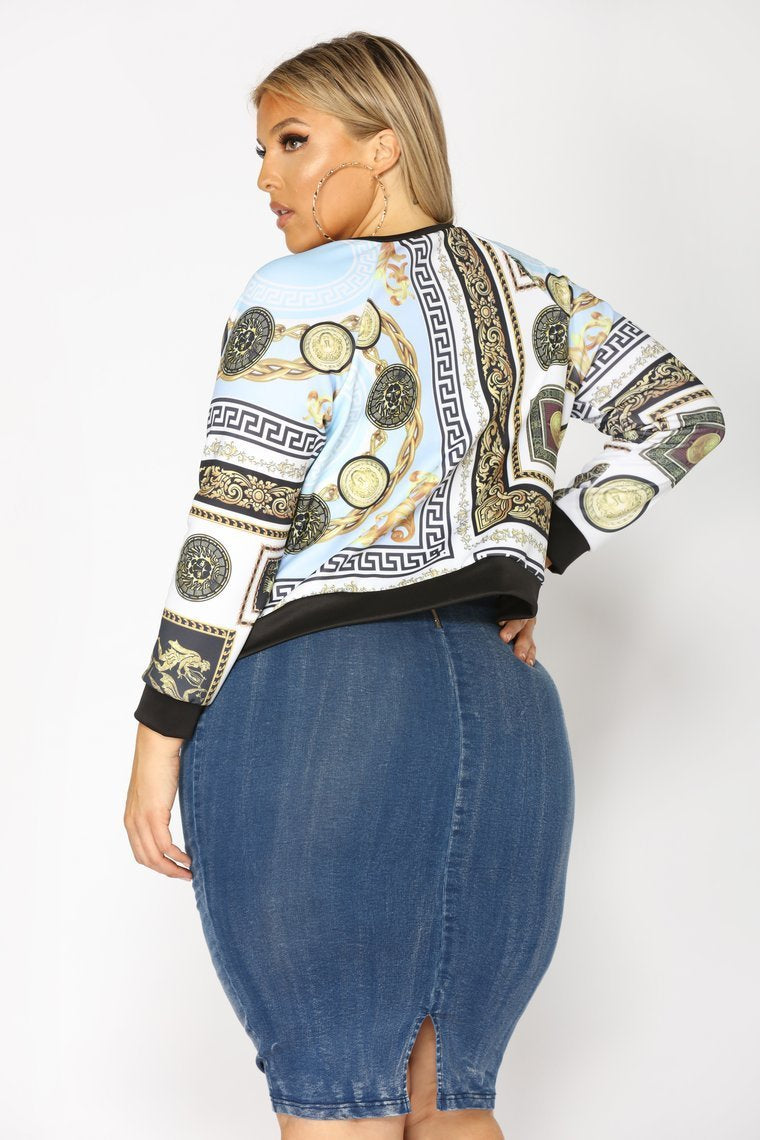 Veste Extra Extra-Bleu Clair / Multi