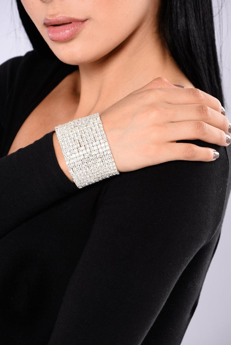 Diamond Gamble Bracelet - Silver