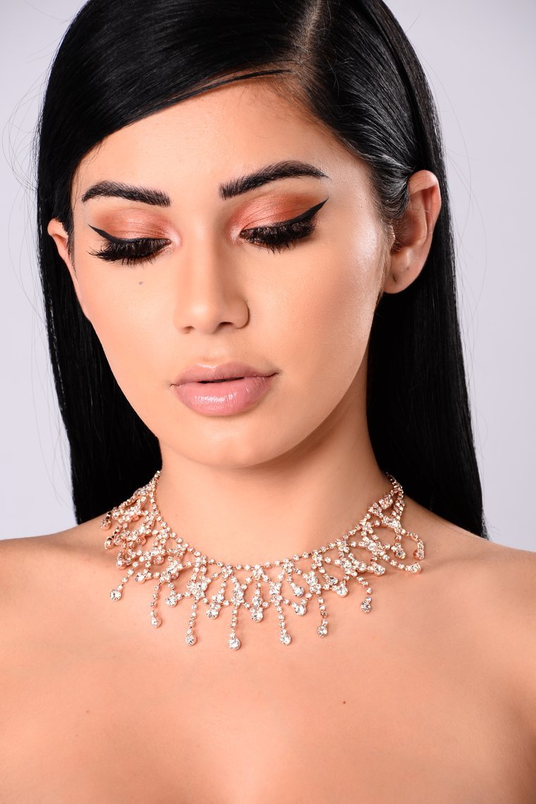 Colombina Choker - Rose Gold