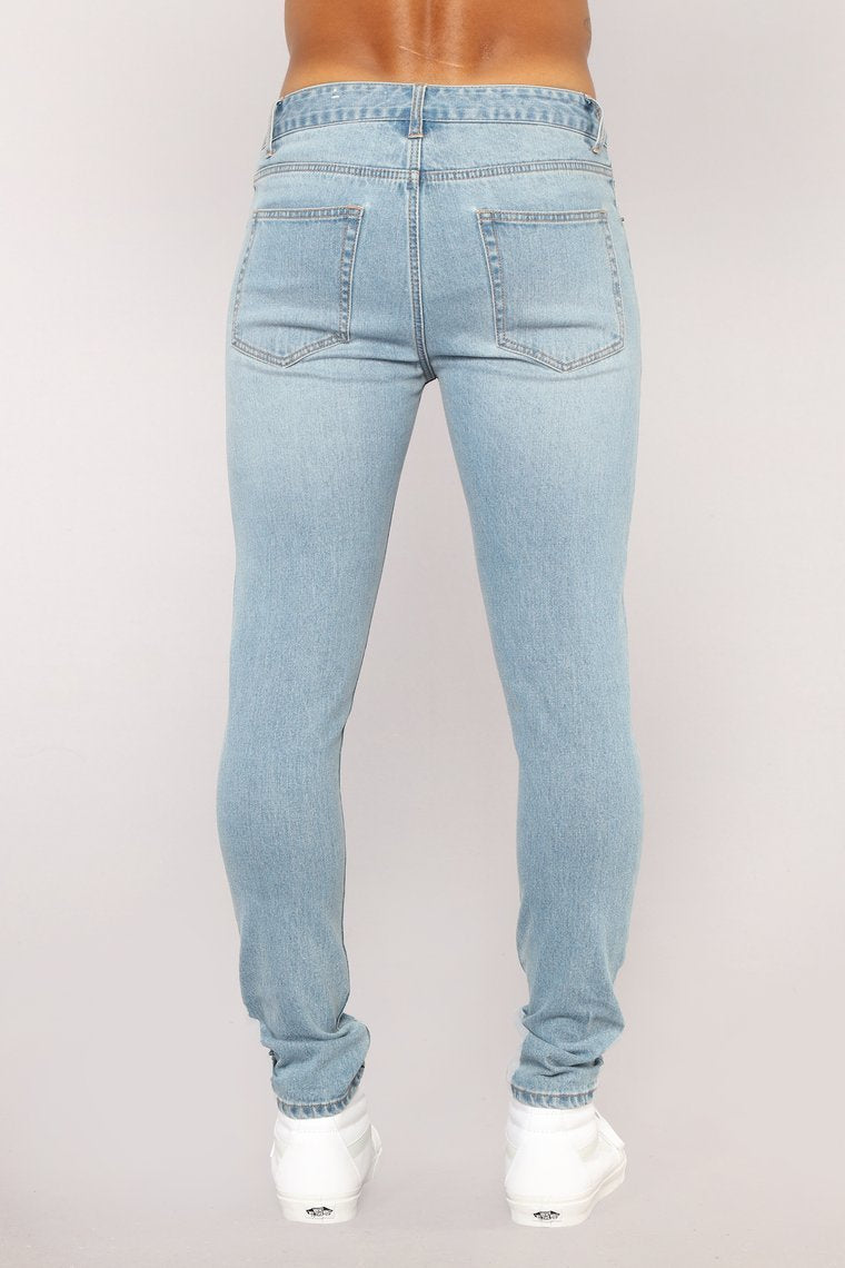 Cornell Skinny Jeans - Light Blue Wash