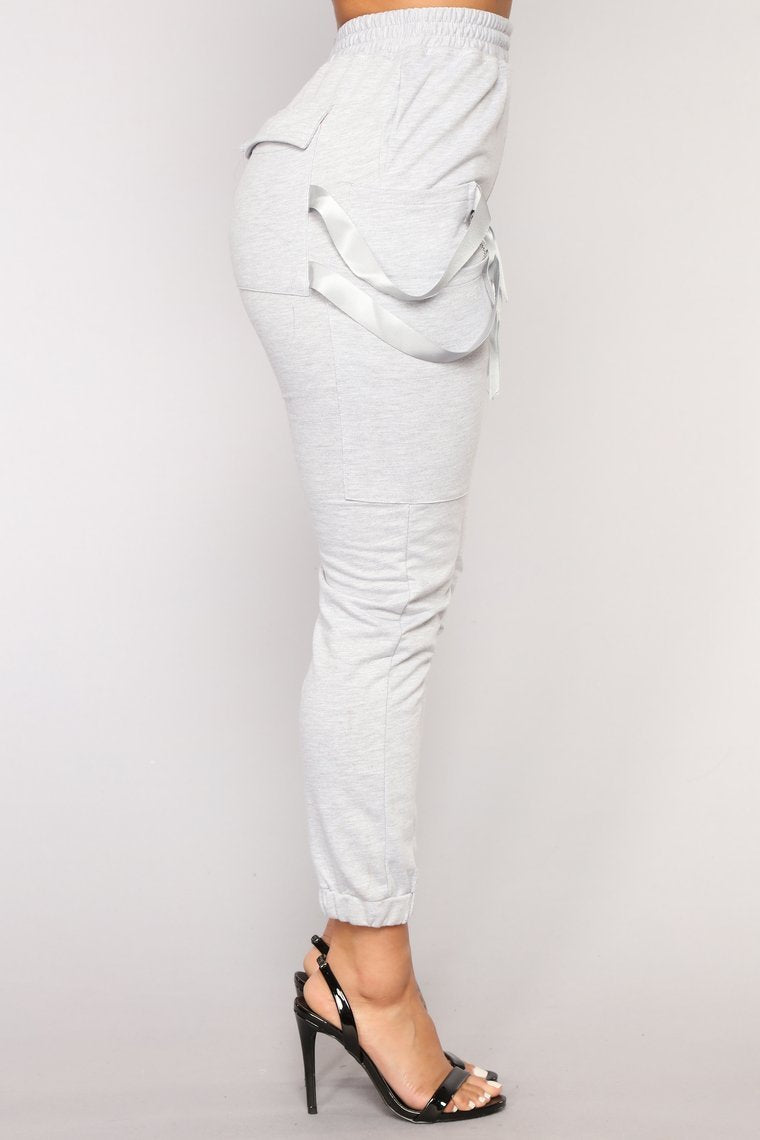 Bella Athleisure Set - Heather Grey