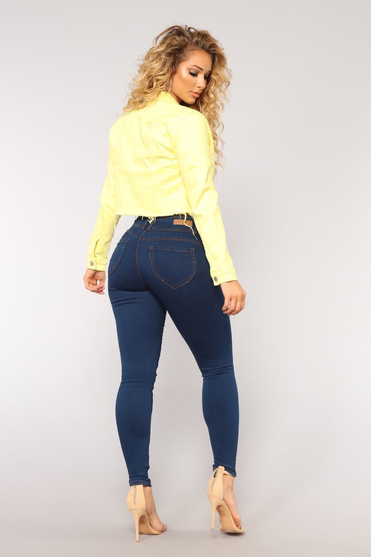 Back It Up Booty Lifting Jeans - Dark Denim