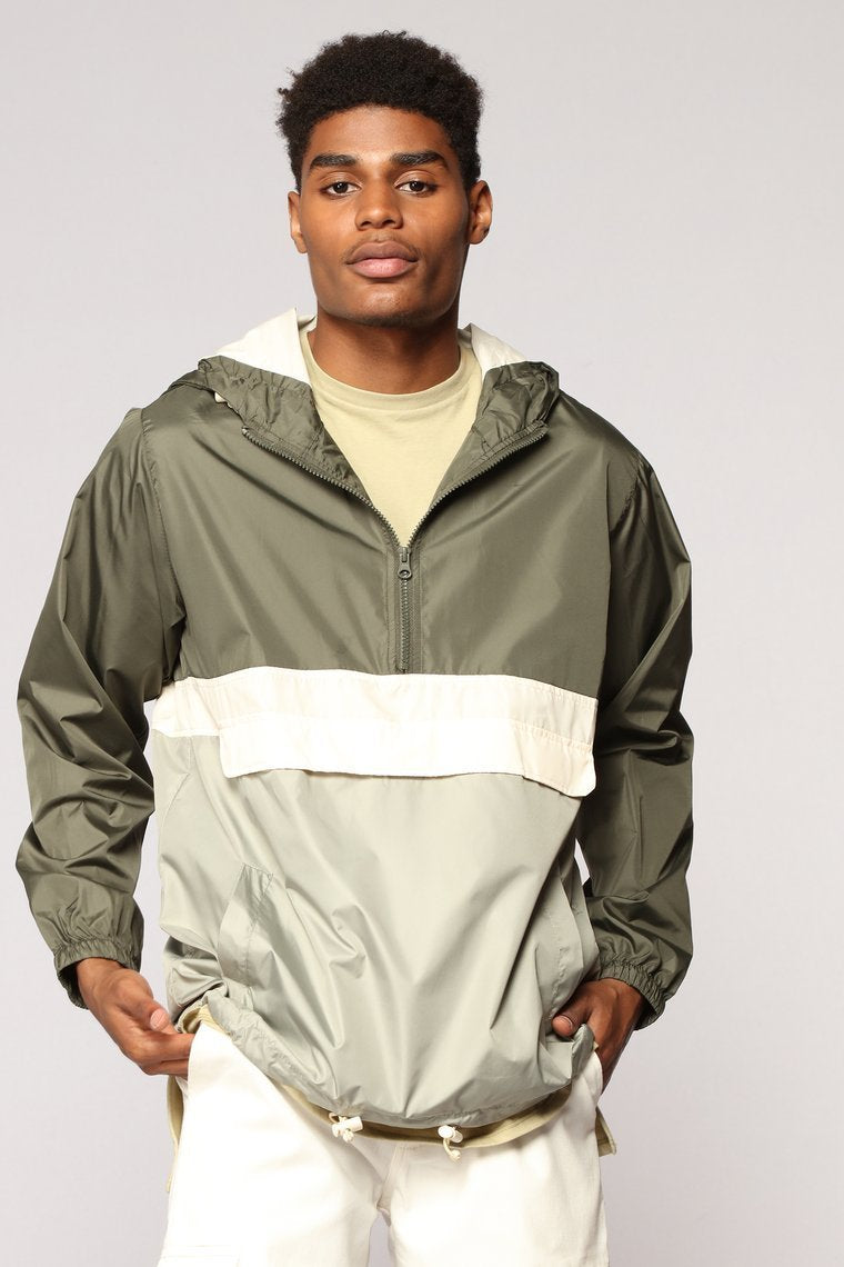 The Takeover Windbreaker - Green/Combo