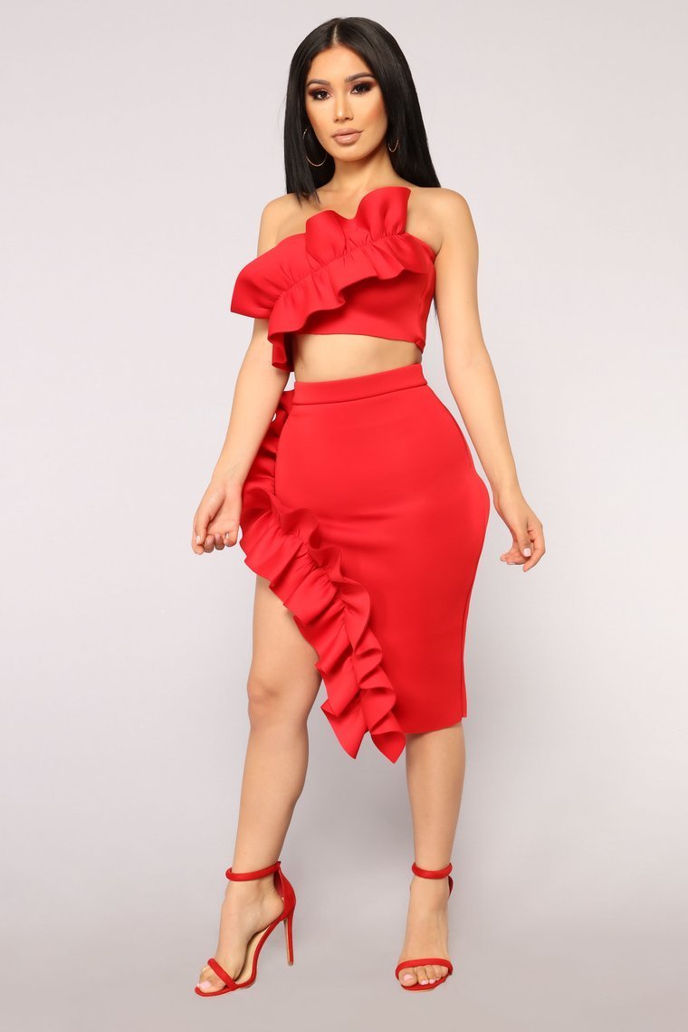 Adira Set - Rouge