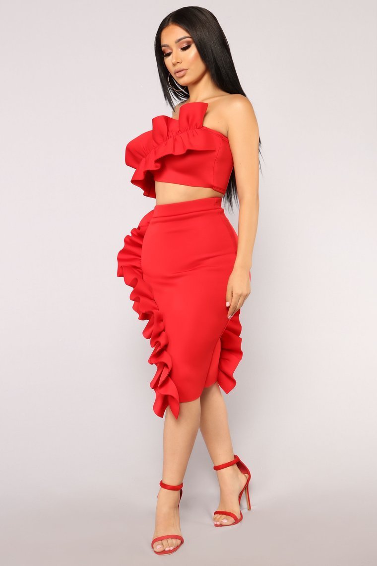 Adira Set - Rouge