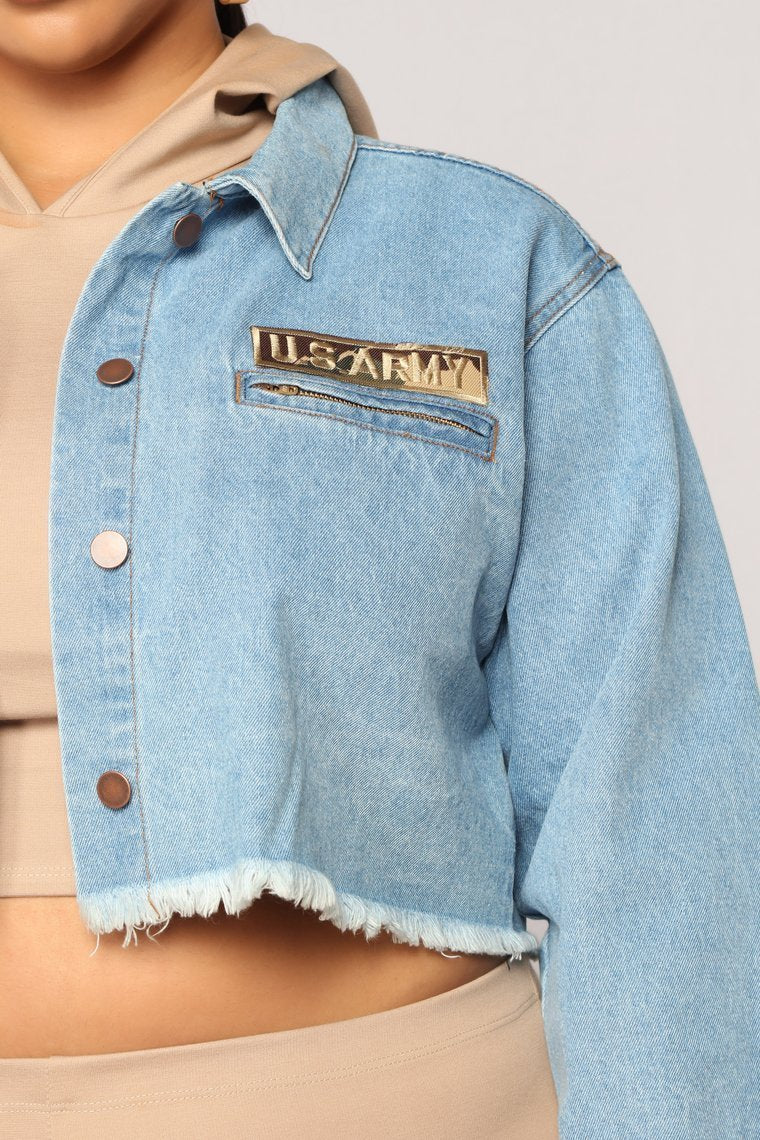 Veste courte de commandant - MediumBlue