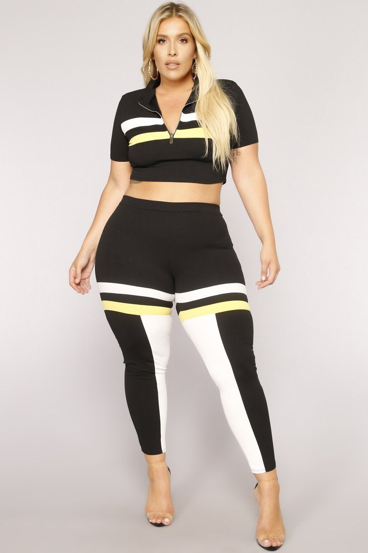 Keep Track Colorblock Set - Black/Yellow