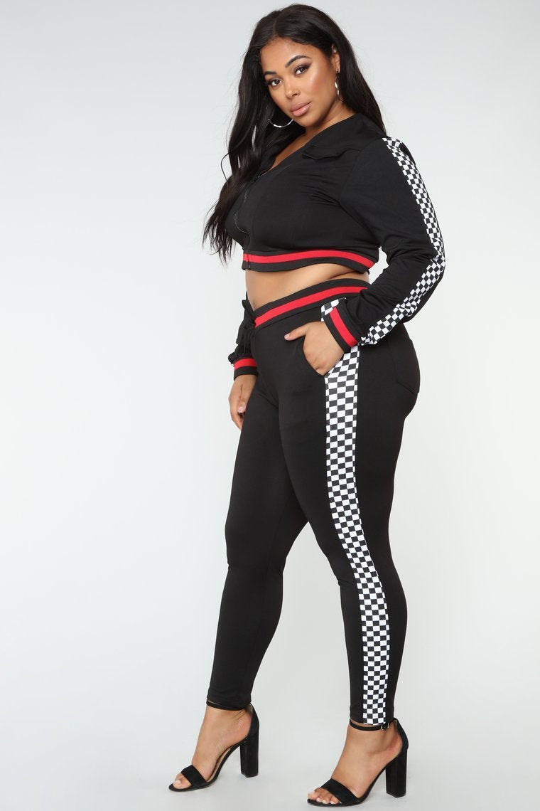 Race Me There Jacket - Black