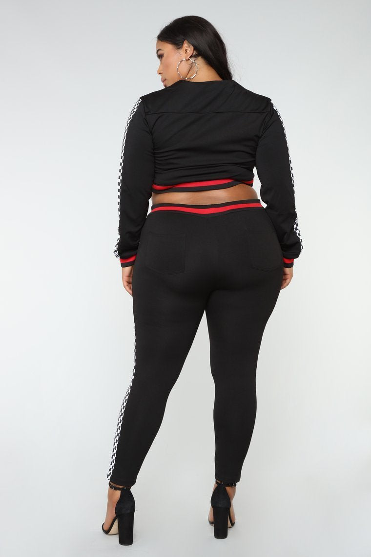 Race Me There Jacket - Black