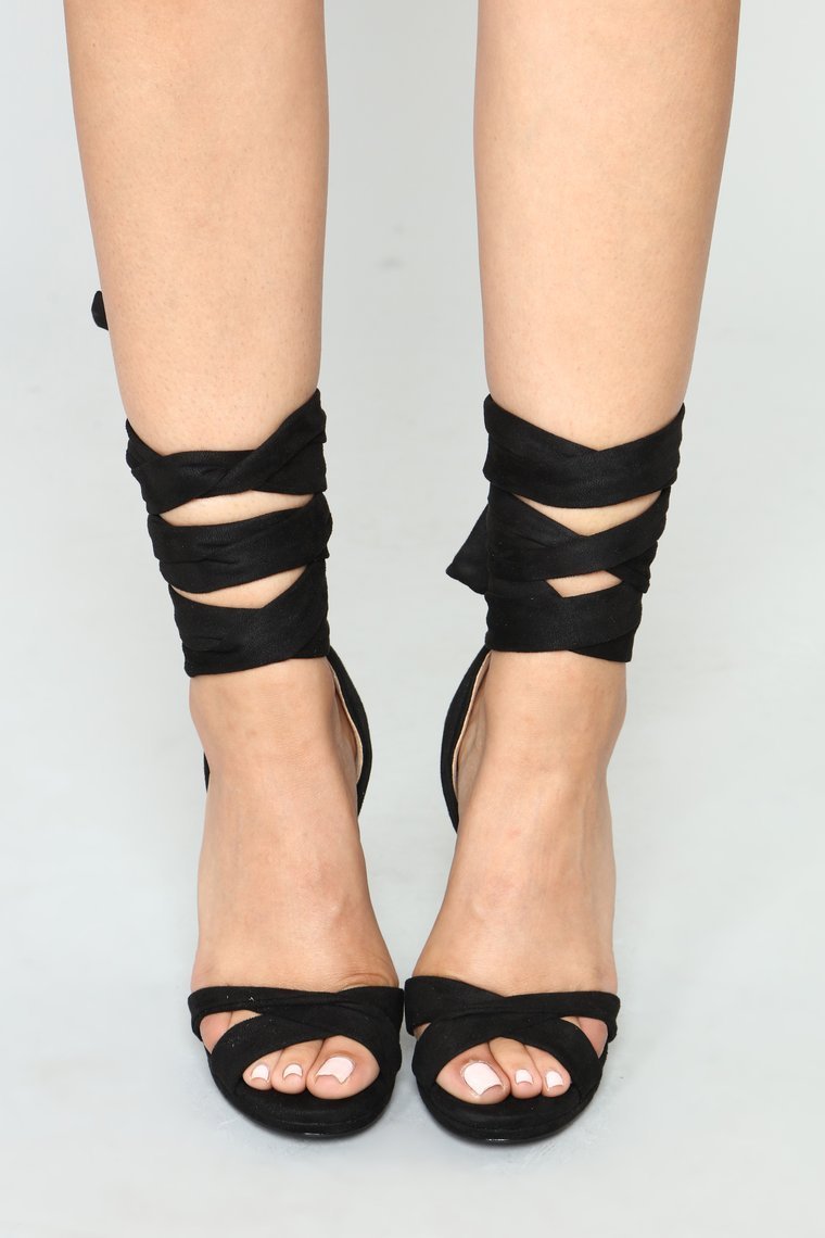 So To Tie For Heels - Black
