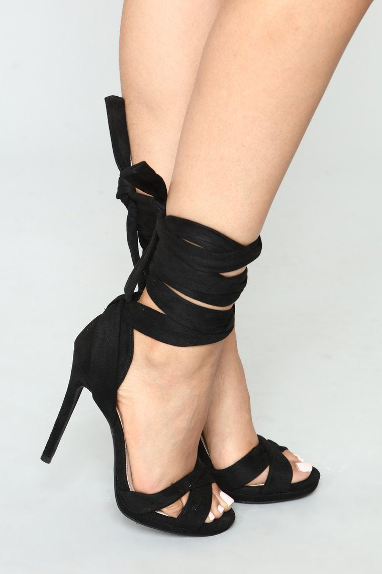 So To Tie For Heels - Black