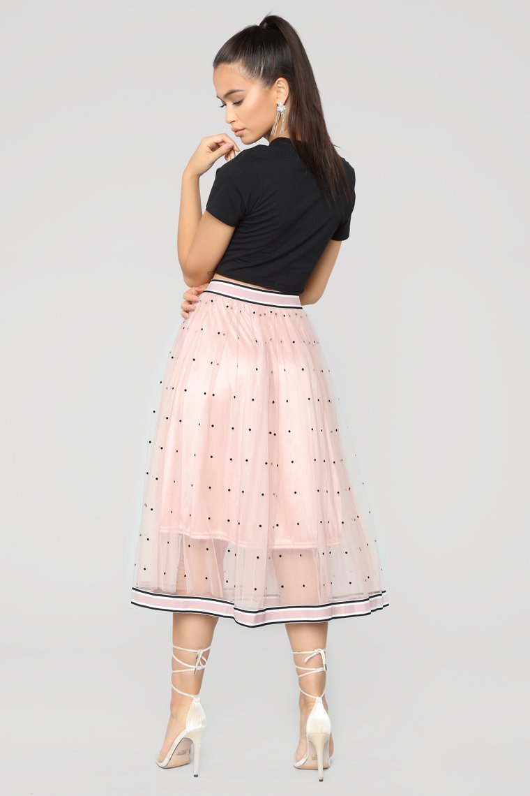 Semira Midi Skirt - Mauve