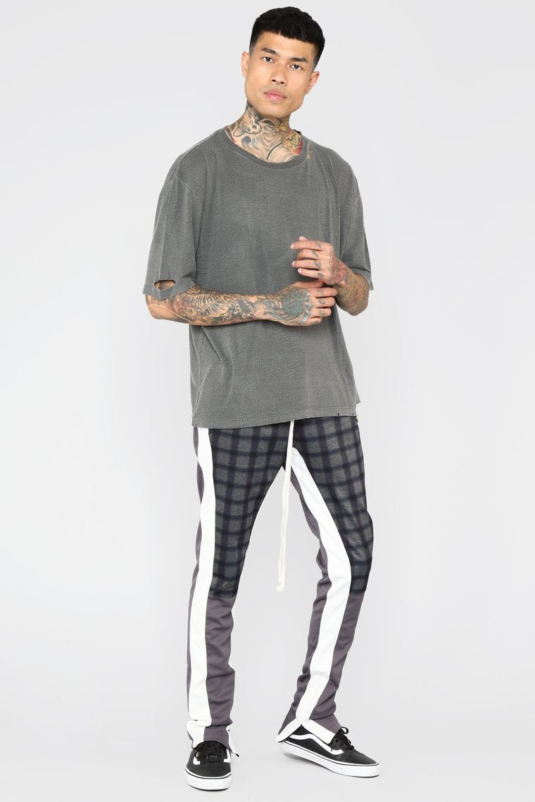 Concord Track Pants - Charcoal