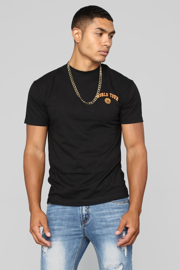 World Tour Tee - Black